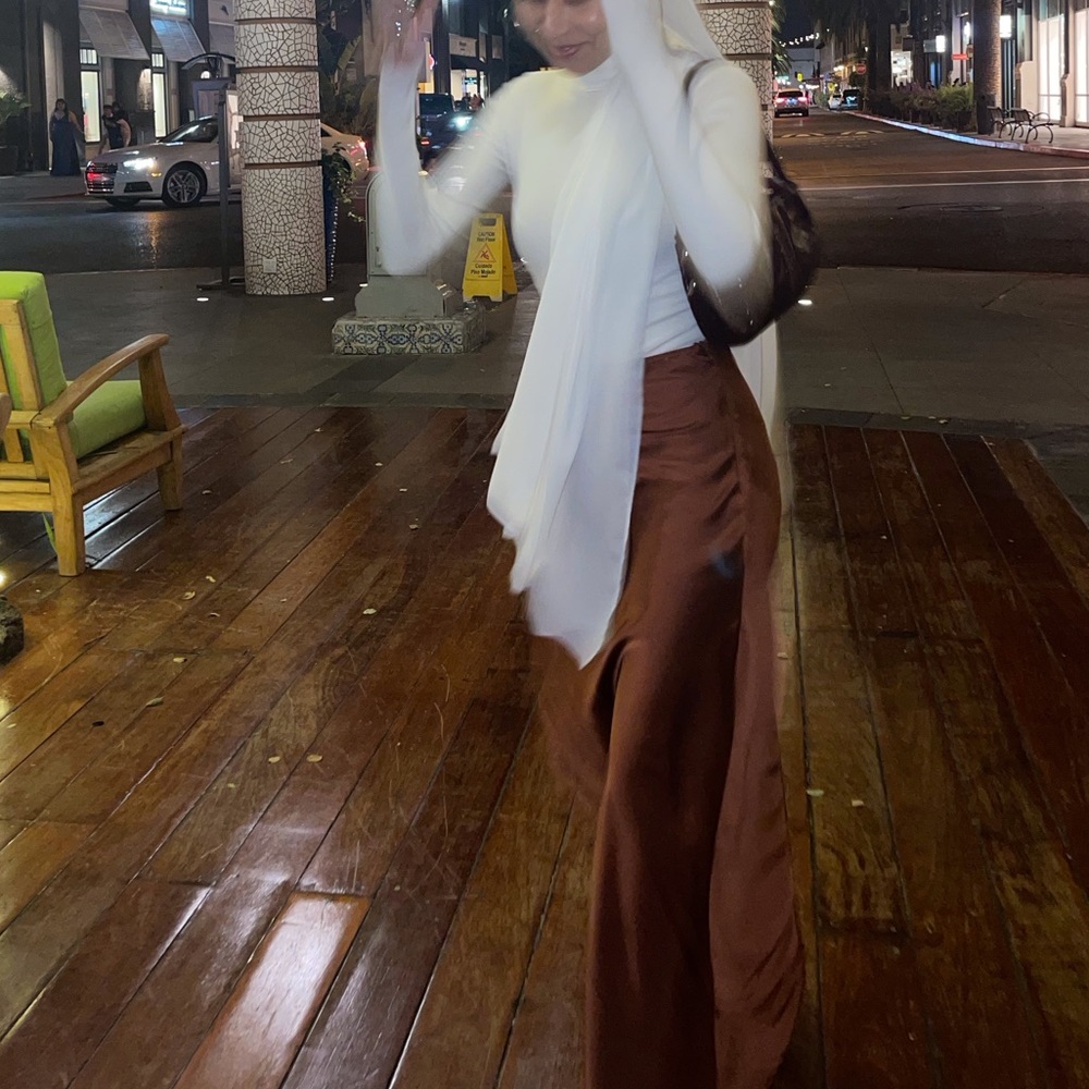 “Medika midi skirt” in Brown *SOLD*